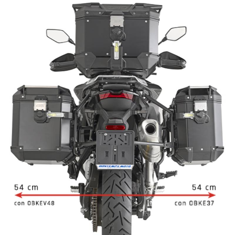 Portamaletas lateral Voge 900 24- Trekker Outback